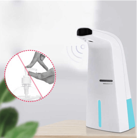 Saboneteira Automática Sensor P/ Sabonete Detergente Espuma Dispenser - Global Utilidade