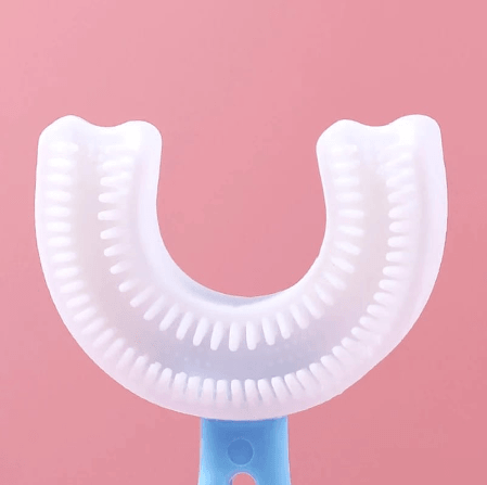 Escova Dental Macia Infantil 360° Em Forma De U - Global Utilidade